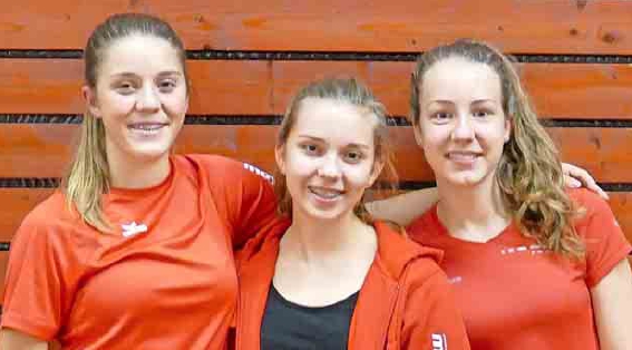 Feline Weger, Regula Valenta und Melina Huber